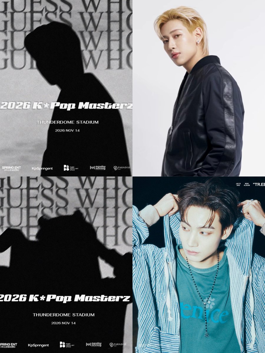 nsblossoms's tweet photo. ⭐️ คอนเสิร์ต 2026 K*Pop Masterz
🗓️ วันที่ 14 พฤศจิกายน 2026
 📍THUNDERDOME STADIUM (ธันเดอร์โดม สเตเดียม)

BBAM มาแน่ ๆ สับตูที่รักเทอ

#KPOPMASTERZ 
#JAYB #제이비 @defjaybkr 
#BamBam #뱀뱀 @BamBam1A https://t.co/7E5JFGZIcY