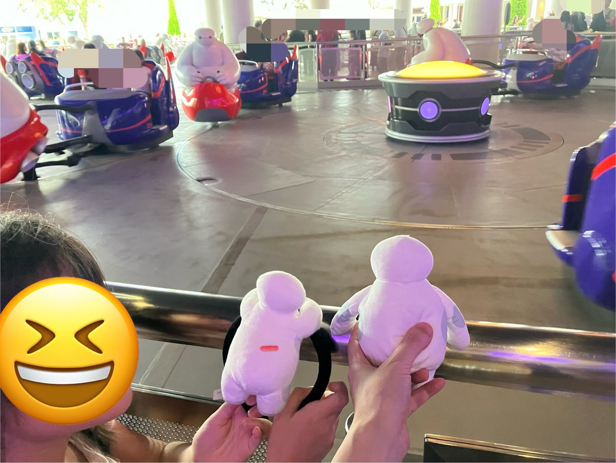 kyo_enjoy's tweet photo. 週末はディズニー行ってたよ
雨模様なぶんいっぱい乗れたかも？
ベイマックスかわいい！！ https://t.co/AclCTDfJ3S