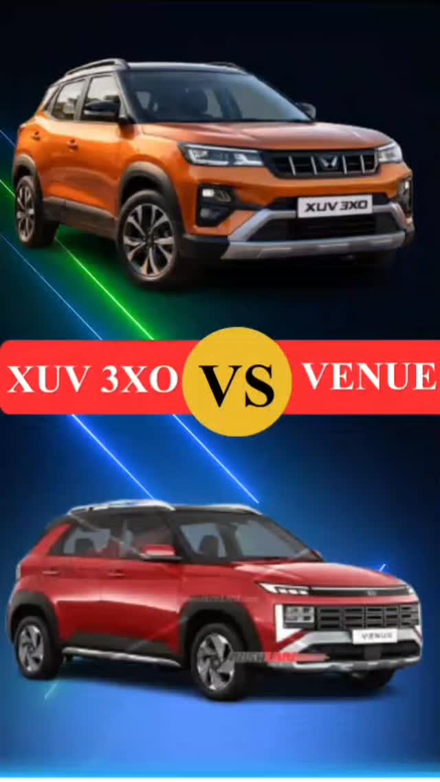 CathieHelf9e's tweet photo. XUV 3XO vs. Venue https://t.co/5FI0qzMVHc