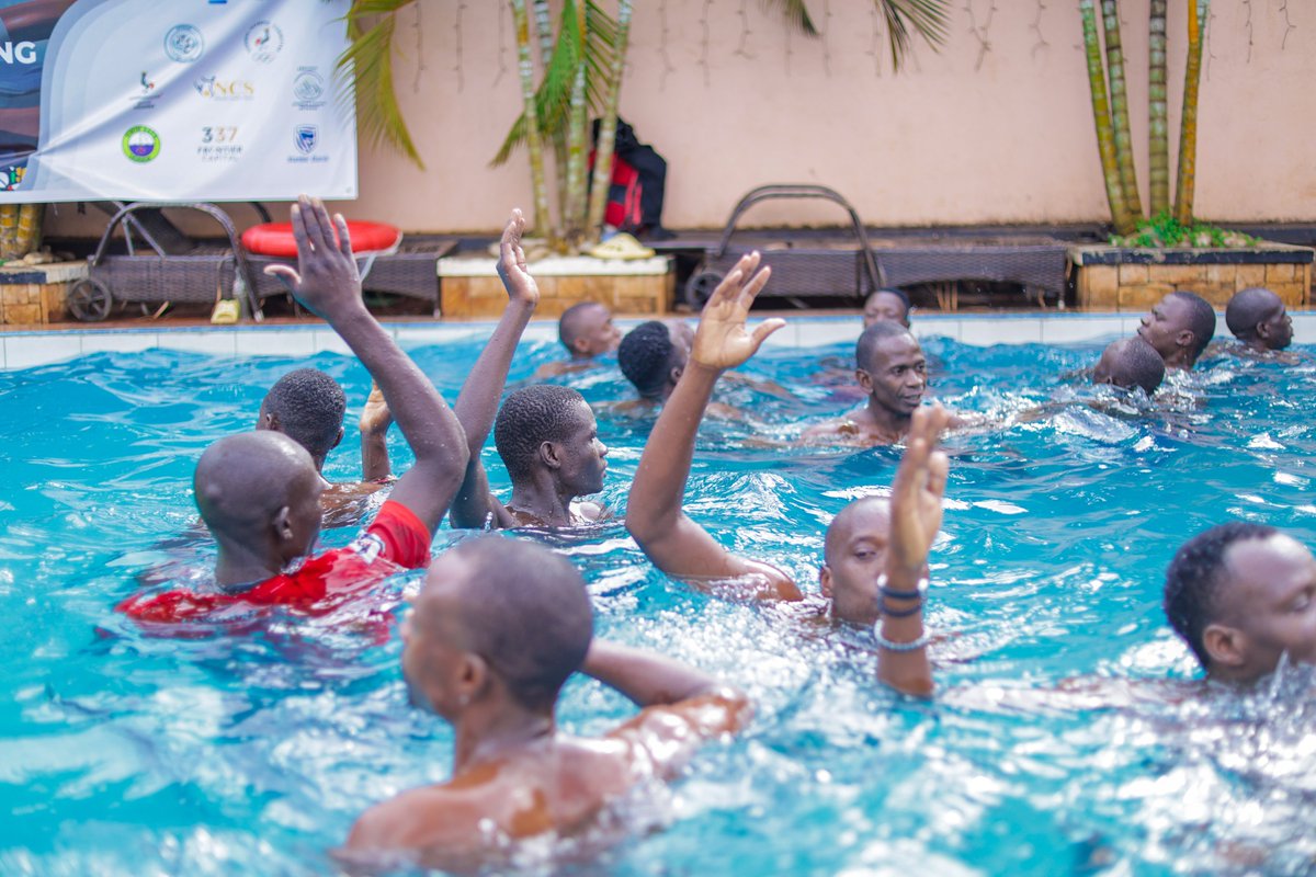 SwimSafeUganda's tweet photo. "Swimming is for the rich" is a myth that kills.
In Uganda, drowning takes lives every single day in villages, on fishing boats, at riversides. Not just in pools.
Swim skills save lives. 
Learning to swim isn't a luxury. It's survival. #The3000 #SwimSafeUganda https://t.co/Ln0qUgpCZL