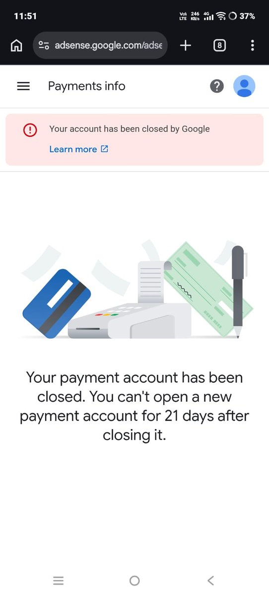 vinodrz7o's tweet photo. Hi @TeamYouTube AdSense disabled &amp; closed. Appeal ID 5-0389000041704 pending 37+ days. Step 2 stuck on error (no Change Association option).
Case ID: 2-4403000042025
Channel: https://t.co/VJYvFFMoJN
Please reset Step 2 to link new AdSense! https://t.co/EAlKwny9dR