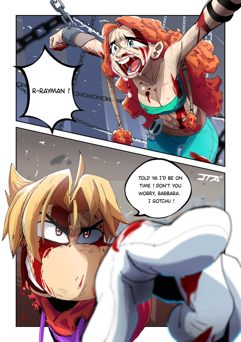 JohnTheArt3's tweet photo. Inspired by the "save barbara" level in Rayman Legends. Hero 🔥💯
.
#rayman #raymanlegends #raymanfanart https://t.co/unBPXA9NmM
