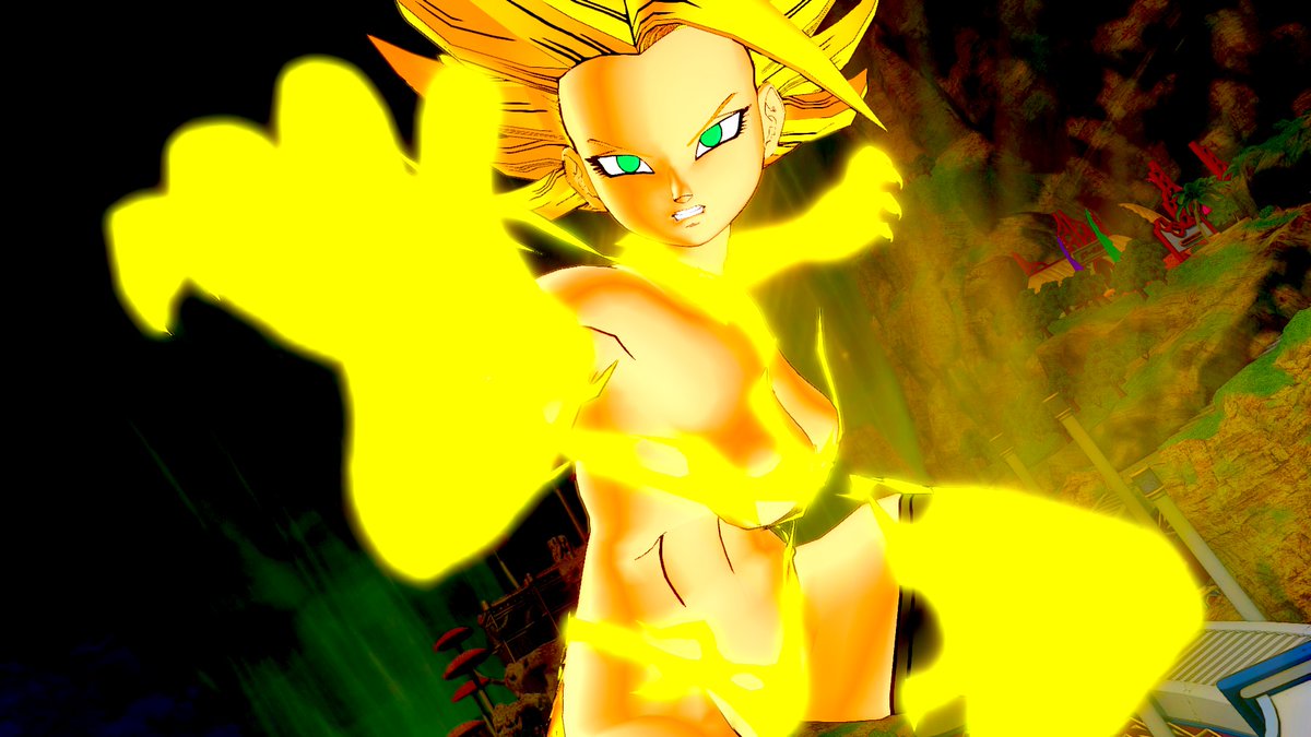 GotchaBoyz's tweet photo. Yellow Thunder Goddess Aveen! 💛 https://t.co/DXjZ2CAoRM