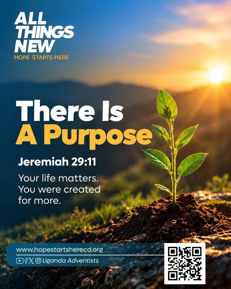 SamuelGivensl's tweet photo. Your life matters. You were created for more than simply existing—you were created with purpose, meaning, and hope.

✨ You are not here by accident. There is a purpose for your life.

🔗https://t.co/AcMwZ9kOB7

#ByonnaBizzeBuggya #AllThingsNew #Uganda #HopeStartsHere #Purpose https://t.co/hZhe5mEmDz