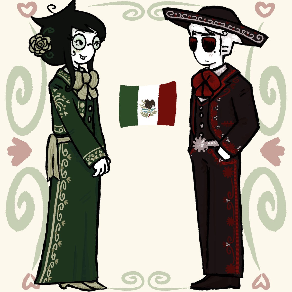 l0v3gal's tweet photo. Mexicanmaxxing #homestuck #davejade https://t.co/IIYWktaVIe