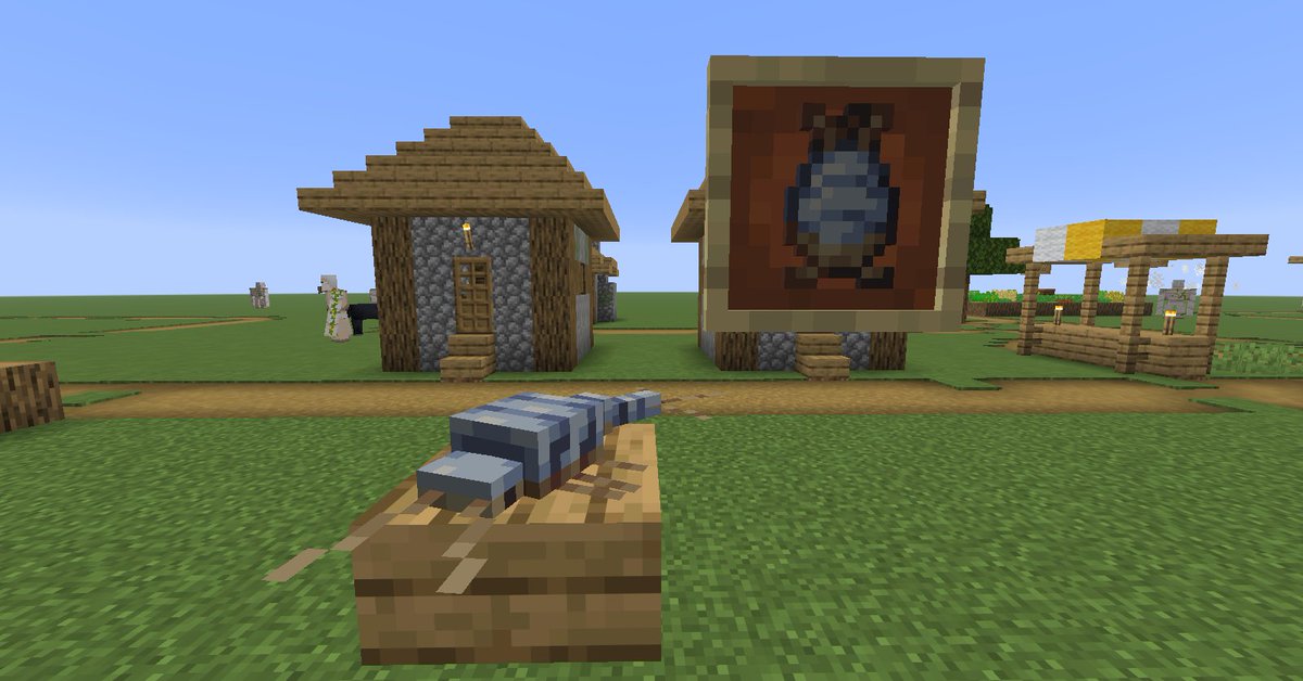 Yolertoons's tweet photo. Finally, my boy is in the game after so long (he's as cute as I imagined)

#minecraft https://t.co/qj0rw5e3p4