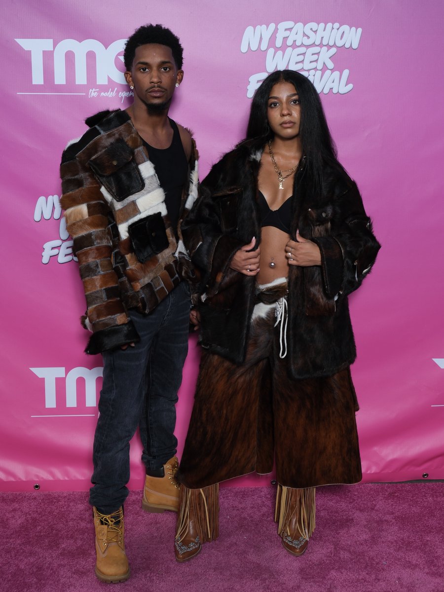 EdenMessan9m7's tweet photo. It’s me on the carpet with a baddie. Grateful to The Model Experience, Fashion Week Festival, and designer Frekls for this incredible opportunity. Honored to be part of New York Fashion Week Festival ’26. https://t.co/PGwcWXj0OI