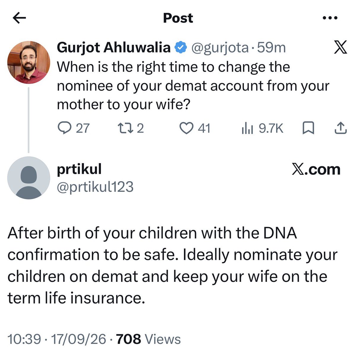BadaniVishal's tweet photo. This app

DNA confirmation 😜 https://t.co/kRNU2AwyvW