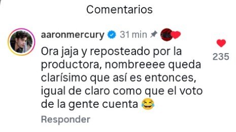 luluyaz123's tweet photo. Cómo dicen Aarón Mercury cero tibio , me parece muy bien que se defienda , ya basta de tanto ataque injustificado https://t.co/pGqQlWKSW3