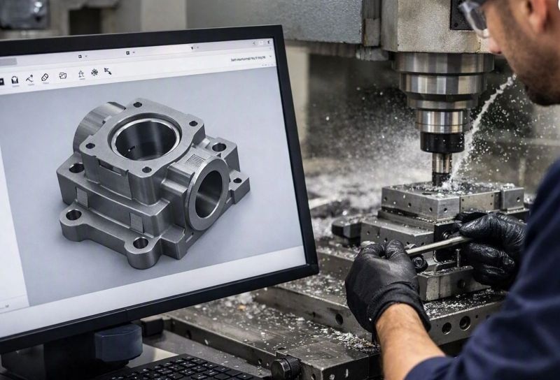 HVHDesigner's tweet photo. A "good" CAD design isn't always a machinable one. Sharp corners, deep pockets, and tight tolerances can look perfect on screen and be a nightmare to cut.

We break down what makes a design manufacturable, with real examples.

https://t.co/qLIeIV9DdD

#CAD #Machinability #design https://t.co/TCCvgMAaVT