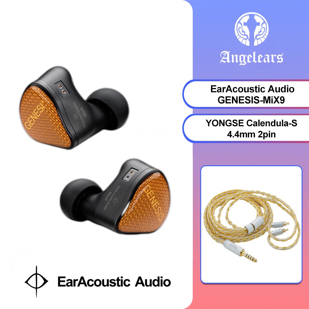 AngelearsChoice's tweet photo. 🎧EarAcoustic Audio “GENESIS MiX9”
――1DD+4BA+ 4PD 9-Driver Hybrid Drivers IEMs HiFi In Ear Monitor

✨An 8.3mm dual-magnet, dual-chamber, titanium diaphragm dynamic driver handles the bass; a 2-way BA driver handles the midrange vocal band; and a Microplane driver handles the airy high-end and sibilant details
✨“Born for Vocals”—the MiX9 is definitely worth buying

💘AliExpress Fall Sale Price: $339 USD, comes with 1 Yongse Calendula-S as a purchase bonus 🎁
🎟Applicable Coupon: JPA40
🪙 Applicable coupon: JPA40 + 5% coin discount
🔗 Purchase link: https://t.co/8yRwktZtKP