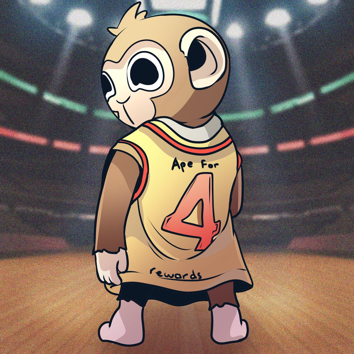 aperainfun's tweet photo. Ape is the goat. https://t.co/ptqr9ERR79