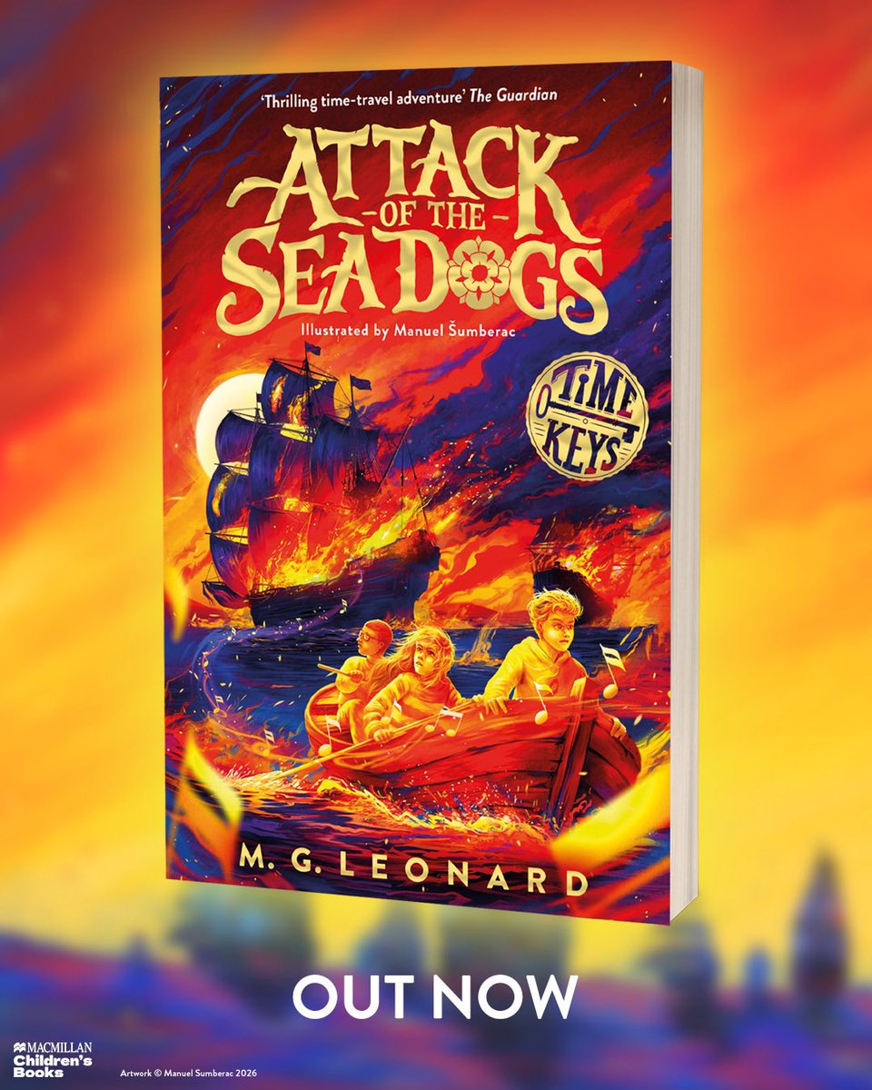 MGLnrd's tweet photo. Attack of the Sea Dogs is OUT TODAY! 

Climb aboard Sir Francis Drake’s ship and sail into a Tudor adventure with the TIME KEYS. 🔥

Stunning illustrations throughout by the incredible @manuelsumberac 

Grab a copy NOW! https://t.co/zbSD4TmBCo https://t.co/OIS0ETsXbT