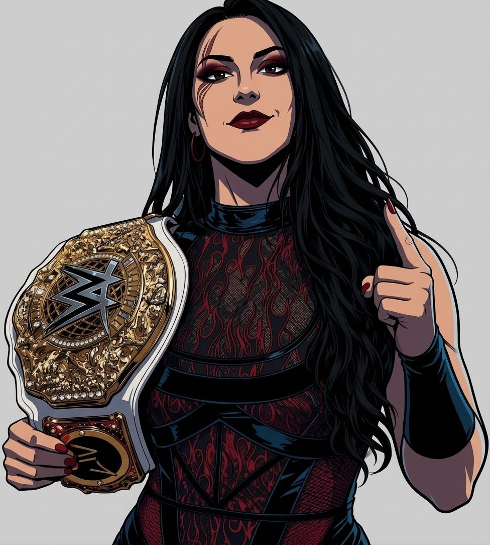 WrestleShots26's tweet photo. #WWERAW @Steph_Vaquer  🇲🇽🇨🇱☝🏻 https://t.co/i1RDHfWinZ