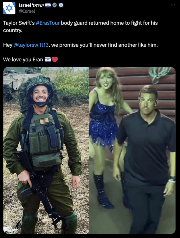 SpideyLivie's tweet photo. Olivia Rodrigo's Palestine activism vs Taylor Swift's Palestine activism https://t.co/8NlfRAGs6i
