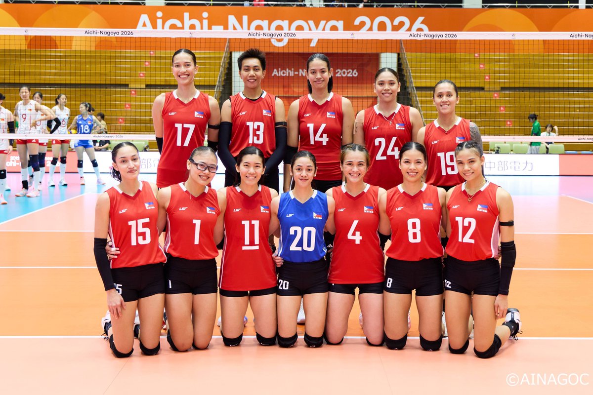 tj_canino's tweet photo. END OF THE ROAD FOR ALAS LADIES 💔😢

🇵🇭ALAS PILIPINAS WOMEN FALL SHORT OF A QUARTERFINAL BERTH AFTER LOSING TO 🇰🇿KAZAKHSTAN IN FOUR SETS, 29-27, 24-26, 23-25, 19-25.

THAT WAS REALLY CLOSE. WE LOVE YOU, GIRLS! ❤️‍🩹 https://t.co/8taN3ND8i7
