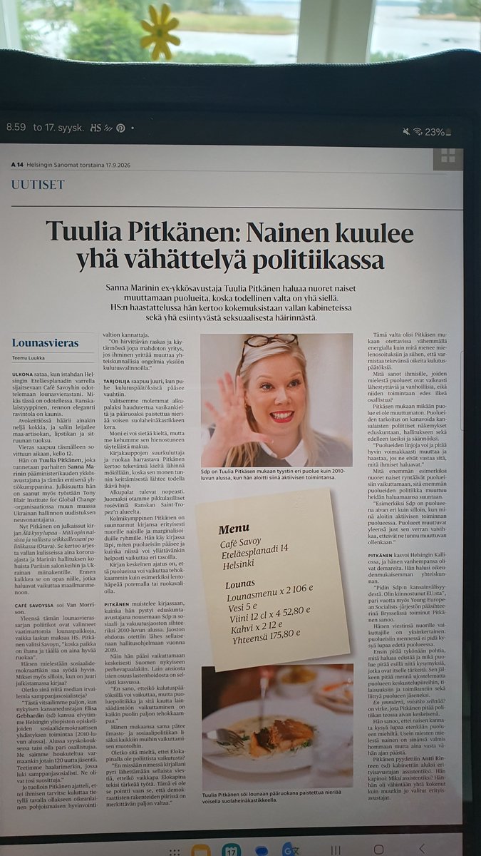 Villivitter's tweet photo. Onko joku paikka, missä naista ei vähätellä? https://t.co/3qtepKNKda