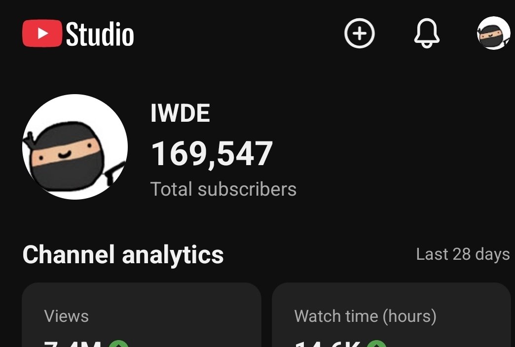 iwdjyYT's tweet photo. @RogersBase @YouTubeCreators It's happening to everyone, we just have to wait ig, It's not a big deal. It will be fixed in a few hours/day and YouTube Studio statistics won't be affected https://t.co/oKVkRw3c60