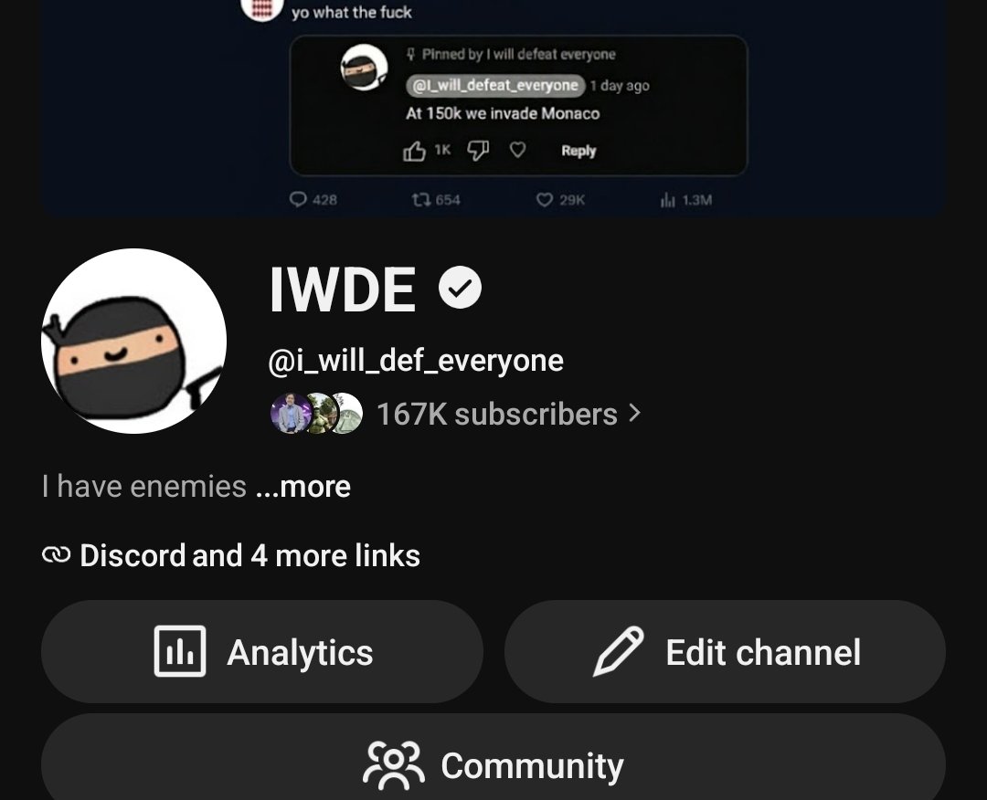 iwdjyYT's tweet photo. @RogersBase @YouTubeCreators It's happening to everyone, we just have to wait ig, It's not a big deal. It will be fixed in a few hours/day and YouTube Studio statistics won't be affected https://t.co/oKVkRw3c60