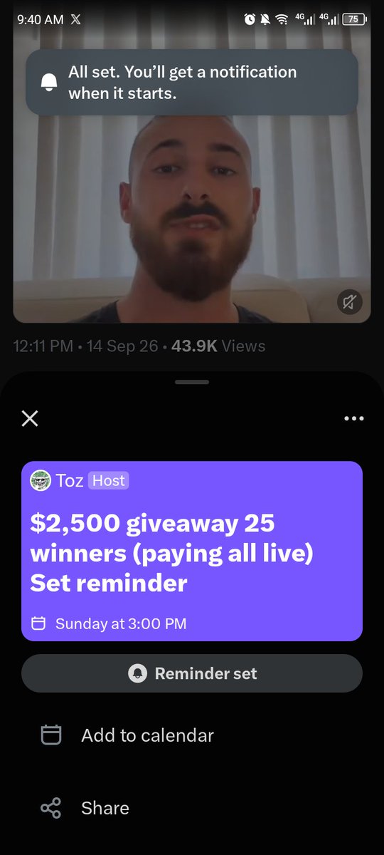 Alex_trelos's tweet photo. @Cryptoze following you with notifications on ✅ 
tagging @vancova_heis @Nunchohatesyou @VeyrX_ 

thank you Toz 🙏🏼
I'll be on the space with you! https://t.co/6LMJDHK46p