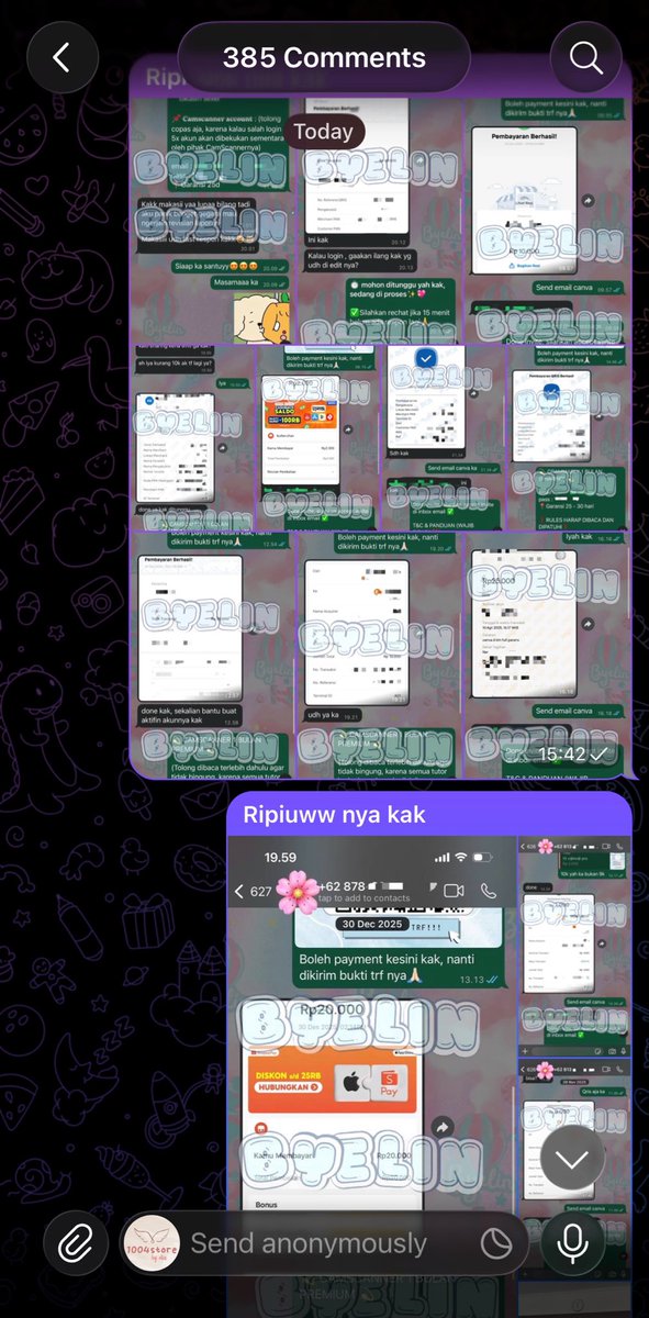 bluebfell's tweet photo. Proofs updated !✅ selesai juga testi di 2025… otiwi yah yg 2026 edit duls cek testi ada di telegram ku yaww @ testieli 1004 https://t.co/eT4E7RfvFZ