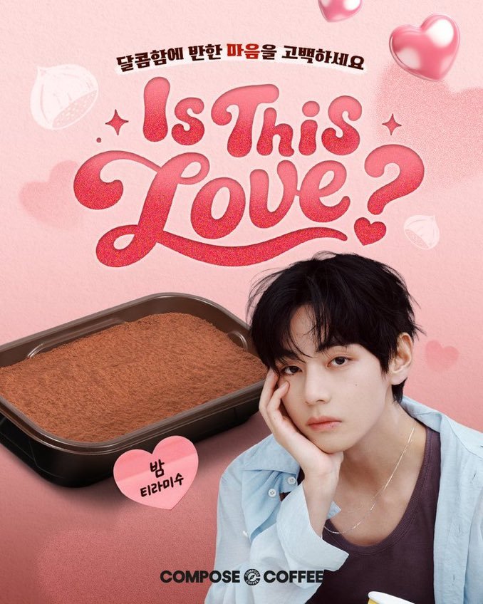 BTSVChartData's tweet photo. TAEHYUNG x COMPOSE COFFEE

https://t.co/SfSdwCm0dC

V FOR COMPOSE COFFEE
COMPOSE COFFEE MODEL V
#TaehyungxComposeCoffee #VxComposeCoffee https://t.co/lDRPQ4kduL