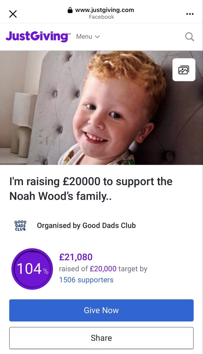 harrysoulcoach's tweet photo. Whenever there is a hoax, there is a donations page set up instantly

Noah Wood is a hoax and yet £20000 already has been raised 

This account who set it up has nothing to do with Noah

Every single time, and people never learn 

Next we will see Danny on his boat, on his way to his mums new house after coming back from Nepal to save Noah then to go visit his mate who nearly got beheaded in Northern Ireland