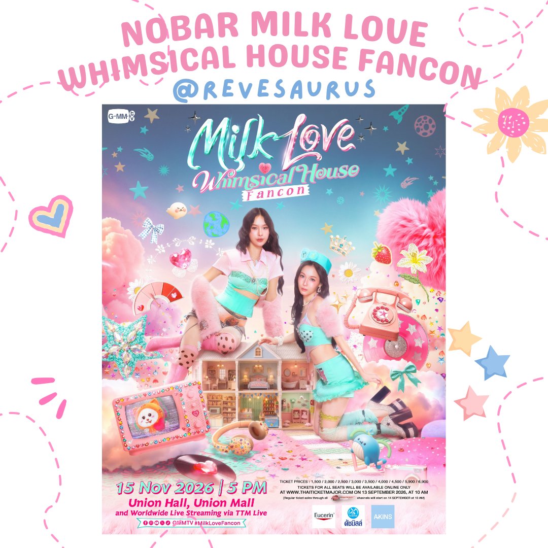 _revesaurus's tweet photo. SHARING NOBAR ONLINE LIVE STREAMING MILK LOVE WHIMSICAL HOUSE FANCON

💰10k/slot/day (Live + Record)
💰6k/slot/days (Record Only)

📅 Minggu, 15 November 2026
🕑 17.00 WIB

✅ Grup WA
✅ Full HD
✅ Private web
💳 QRIS | BCA | BNI | All E-Wallet | PAYPAL https://t.co/dabEx9YNhw