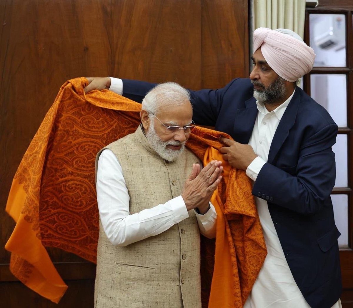MSBADAL's tweet photo. Warmest birthday wishes to our Hon’ble Prime Minister, Shri Narendra Modi Ji.

May Waheguru Ji bless you with good health, strength and a long life, and may you continue to lead the nation with vision and determination.

@narendramodi https://t.co/T6OjvO0iSj