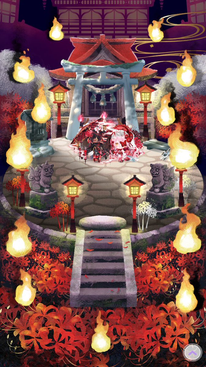 cadeaudebonheur's tweet photo. とりあえず過去の彼岸花アイテムに変えました⛩🔥𓈒𓂂𓇬 https://t.co/Su1Q13ZoGX