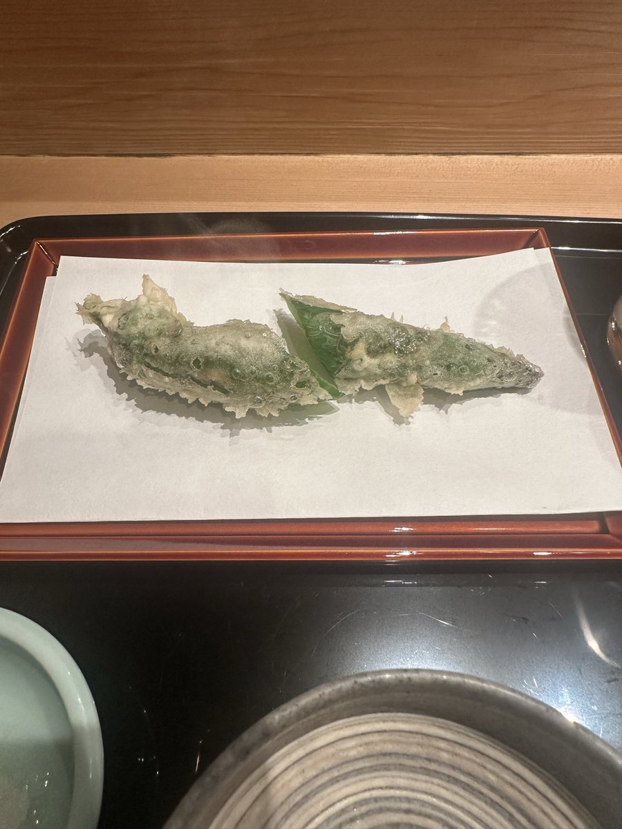 Jerunite_DBD's tweet photo. 高い天ぷらの店行きました！最高でした😋 https://t.co/7ikKatv6jl
