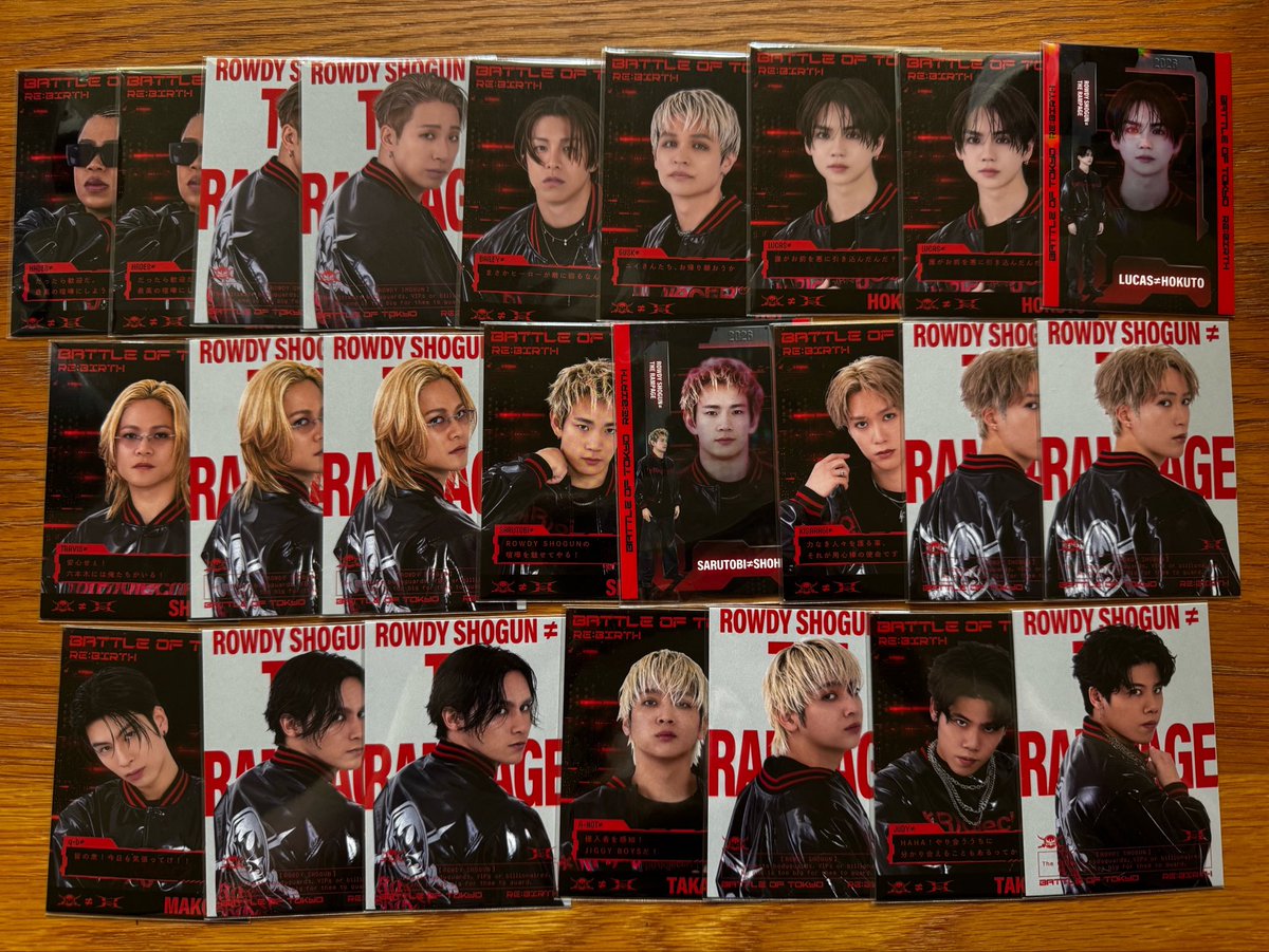 73_osikatu's tweet photo. THE RAMPAGE  ランペ 
ハイロー BOT フォトカ 交換 

【️譲】LIKIYA 陣 RIKU 与那嶺瑠唯 吉野北人 岩谷翔吾
浦川翔平 藤原樹 長谷川慎 龍 鈴木昂秀 後藤拓磨

【️激求】BOT武知海青 山本彰吾 シクレ
【️求】買取 or BOT同上ノーマル

9/22.23 現地希望
お気軽にリプまたはDMお願いします🙇‍♂️ https://t.co/cChJWtjTg3