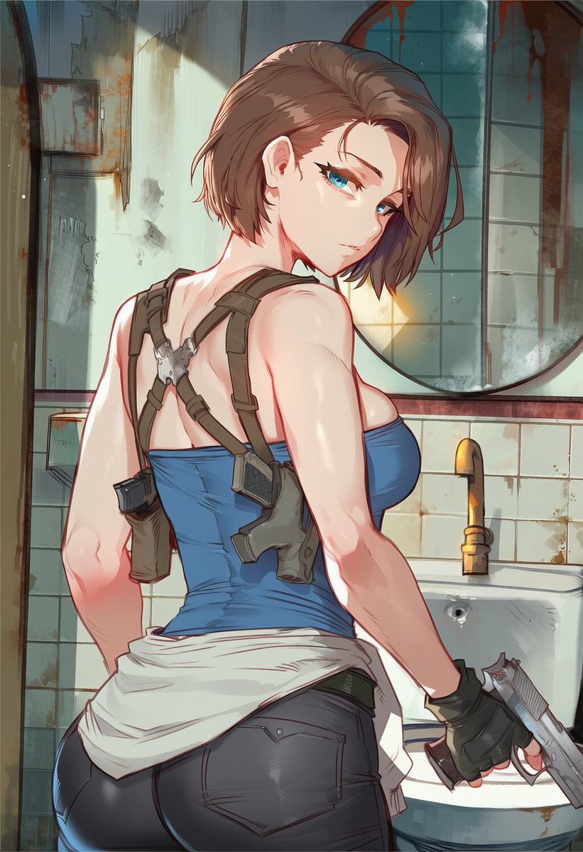 MooncakeAur's tweet photo. Jill Valentine  🧟

#jillvalentine #ResidentEvilㅤ https://t.co/T3Qg7gL4dq