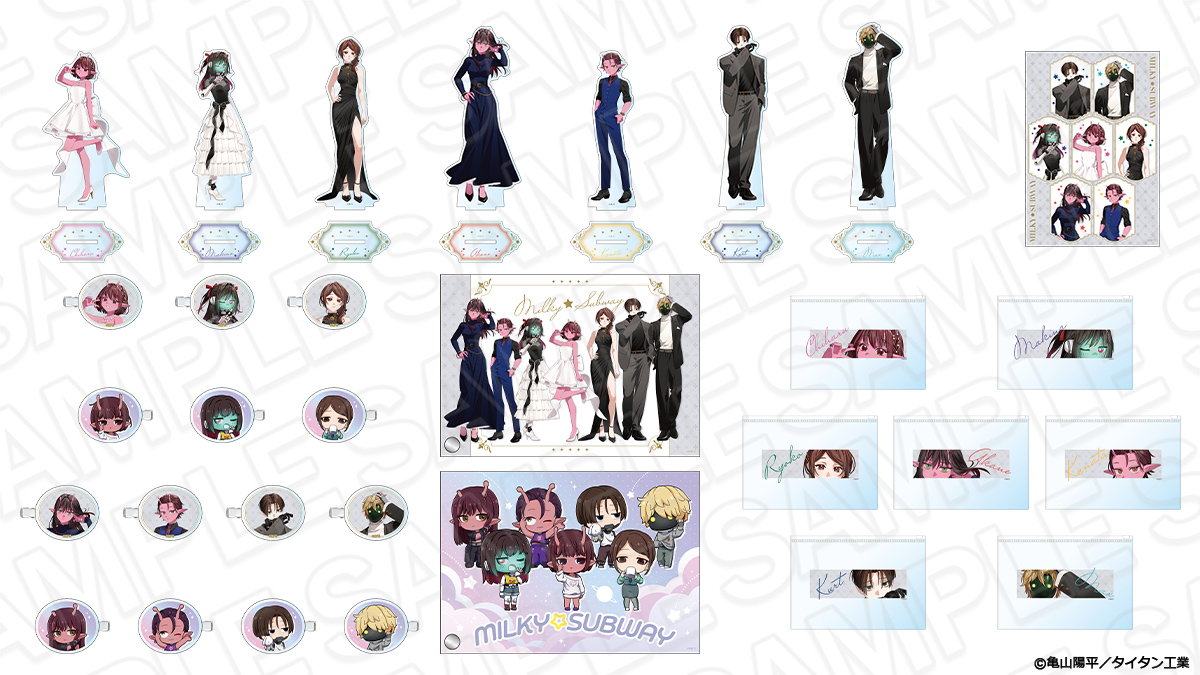 thechara_2014's tweet photo. 🚆『銀河特急 ミルキー☆サブウェイ』
┏････━━━━━��━━━━━━━┓
☆ POP UP SHOP   事後通販開始！☆
┗━━━━━━━━━━━━━････┛

事後通販開始いたしました！ぜひご確認ください！
 
🛒#ザッキャラ 通販
📅 9/17(木)18:00～10/5(月)23:59
こちらから➡️https://t.co/aqhpzyZMu3
 
※一部商品は数量限定となりま��。
 
#ミルキーサブウェイ
#MilkySubway