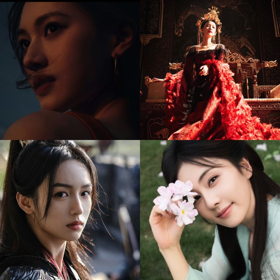 CdramaBloom's tweet photo. #ShenYujie, #WangChuran, #ZhouYe, #BaiLu under #ChengLei’s lens. https://t.co/A38JgECCug