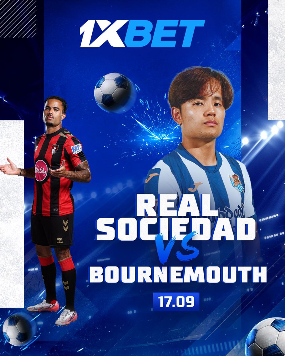 HAZEL_565's tweet photo. https://t.co/Lo56nz5tta
Promo code - HAZE1XB
 🔥⚽ MATCHDAY!
Real Sociedad 🆚 Bournemouth

Big European night ahead! 🌟 Both teams will be looking to put on a strong performance and secure the result.🔥
Real Sociedad or Bournemouth? ⚽🏆 https://t.co/YKXc0DNRMt