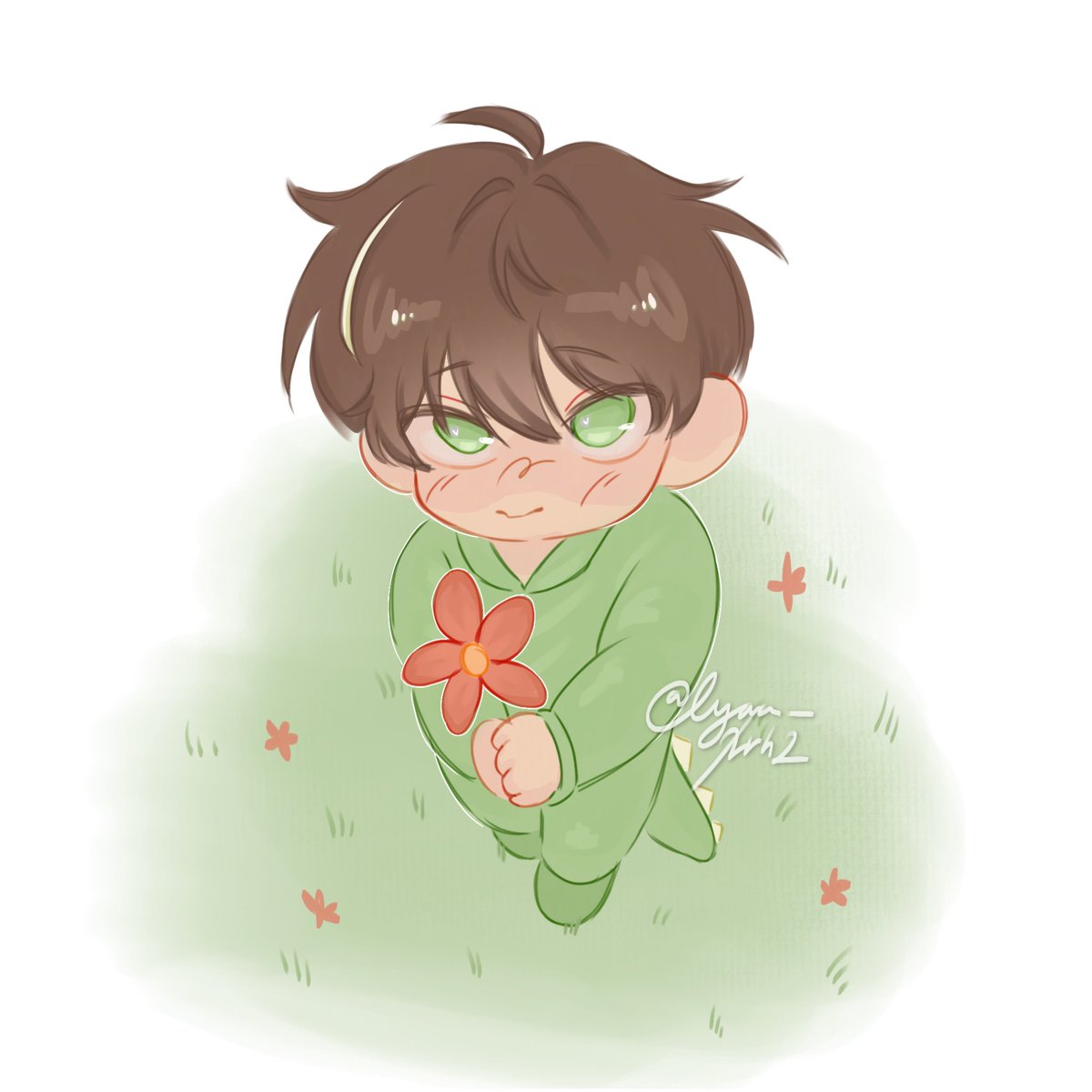 Lyaa_xrh2's tweet photo. 💚🤏 #boboiboyduri #boboiboy #boboiboygalaxy https://t.co/ovJSozVohB