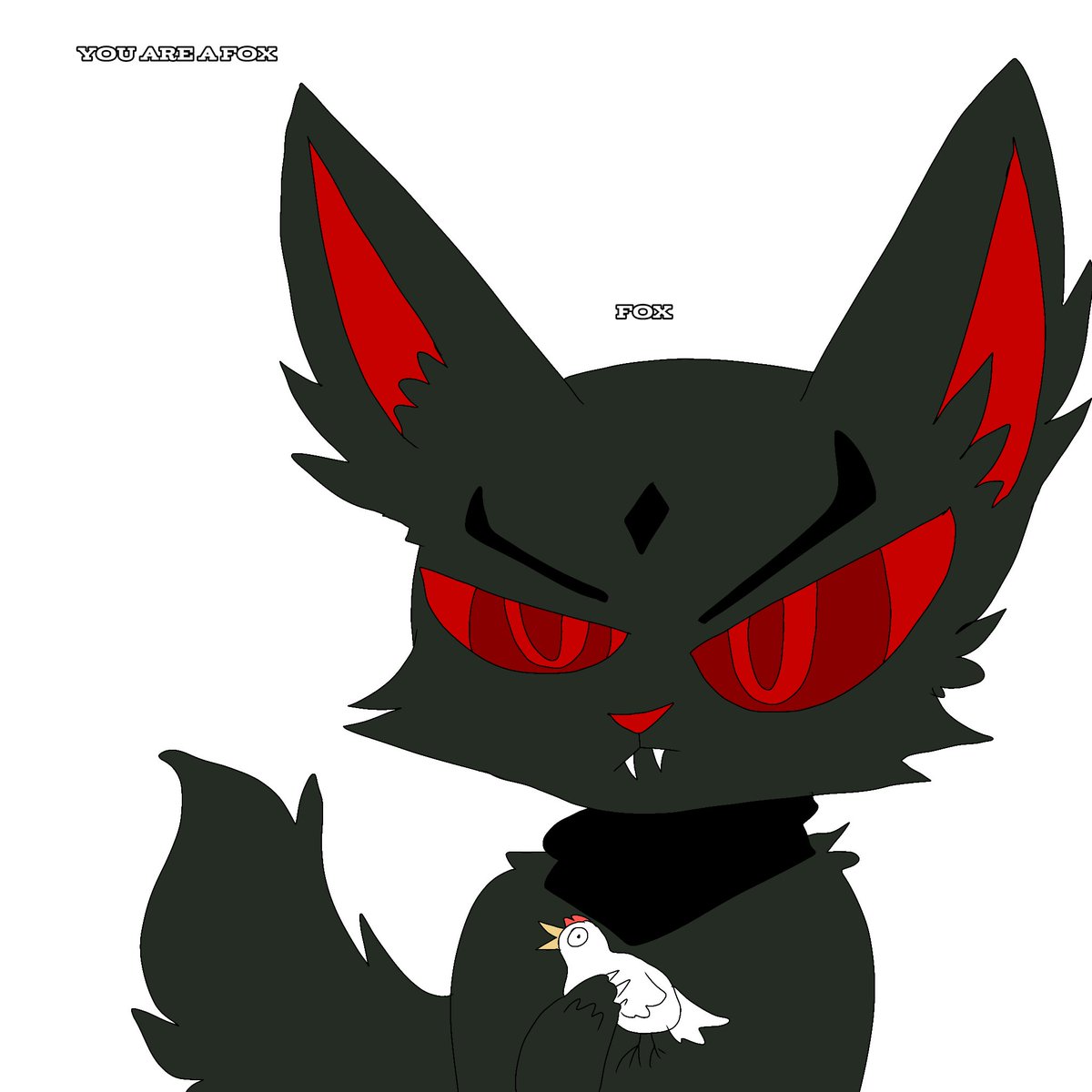 kerisha37481's tweet photo. Dark rabbit as dog cat and fox #bloodybunny #darkrabbit #art #au https://t.co/uHL6v9tCaA