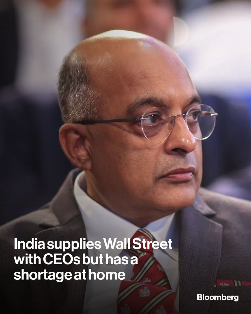 business's tweet photo. Indian-born bankers have led global financial giants from Deutsche Bank and Citigroup to Barclays. Yet at home, the country’s lenders can face a string of challenges finding executives for the top job. Read more: https://t.co/IiBSMpBI7F

📷️: Dhiraj Singh/Bloomberg https://t.co/LDUmgJdlHL