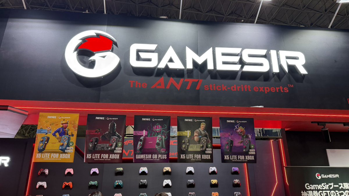 DMDR0900's tweet photo. #Gamesir  #TGS2026 https://t.co/uOCehGwHCr