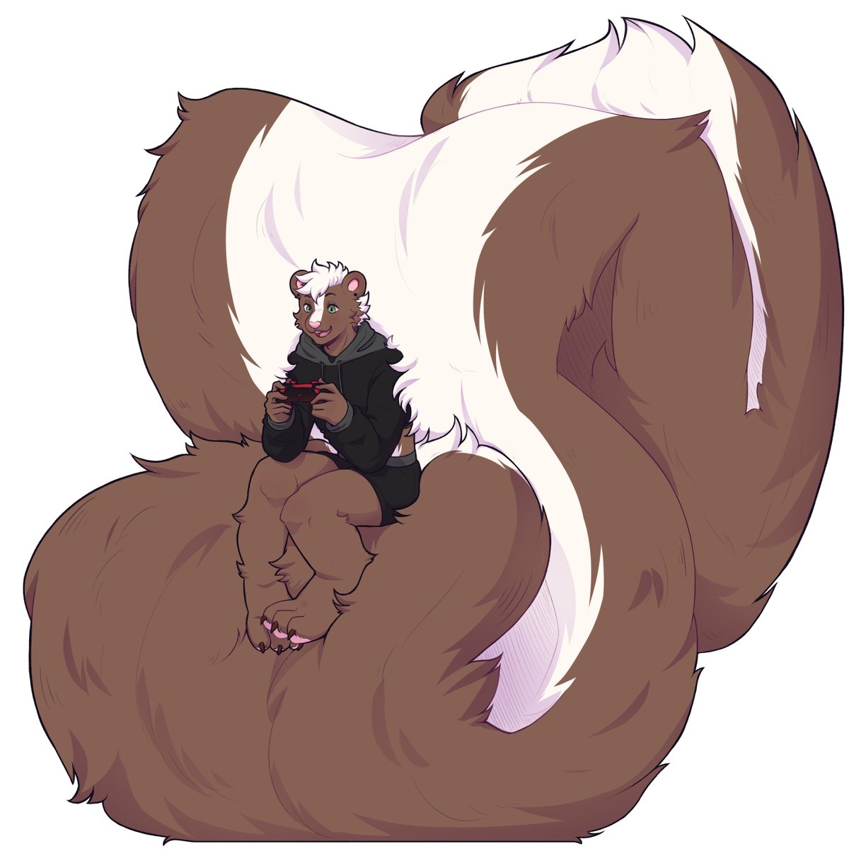 _EliUvU's tweet photo. PNGtuber i've been working on for @/TheRoseSkunk !! ^^

#myart #commission #furryart #pngtuber https://t.co/GRZ1oakO8I
