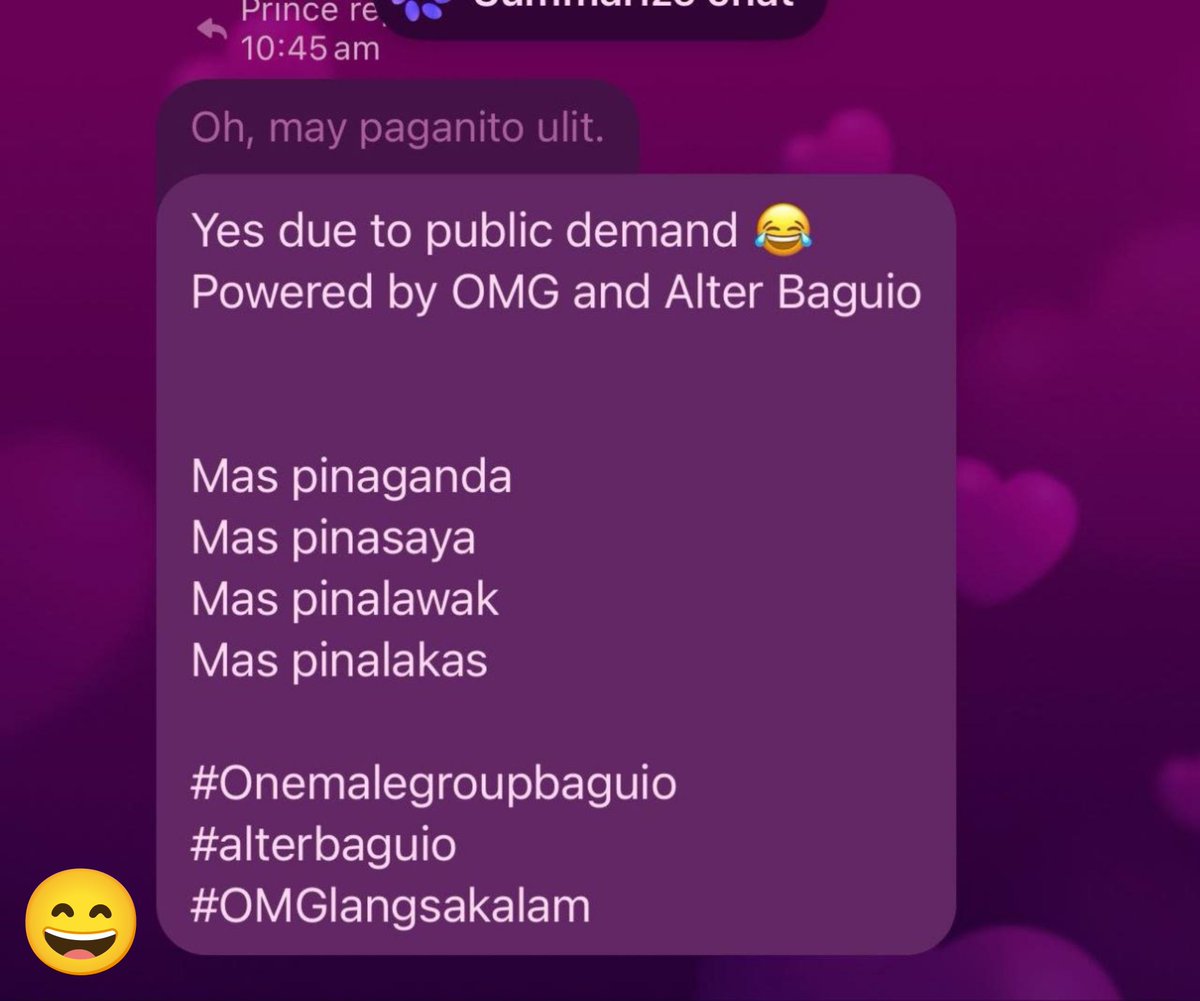 MORENOBUTT's tweet photo. 📢 OFFICIAL CLARIFICATION — ALTER BAGUIO

We would like to clarify that ALTER BAGUIO has NO partnership, affiliation, collaboration, or official connection with OMG Group (One Male Group Baguio) for any of our event 

Thank you for your understanding and continued support. 🖤 https://t.co/afYM4zzJU6