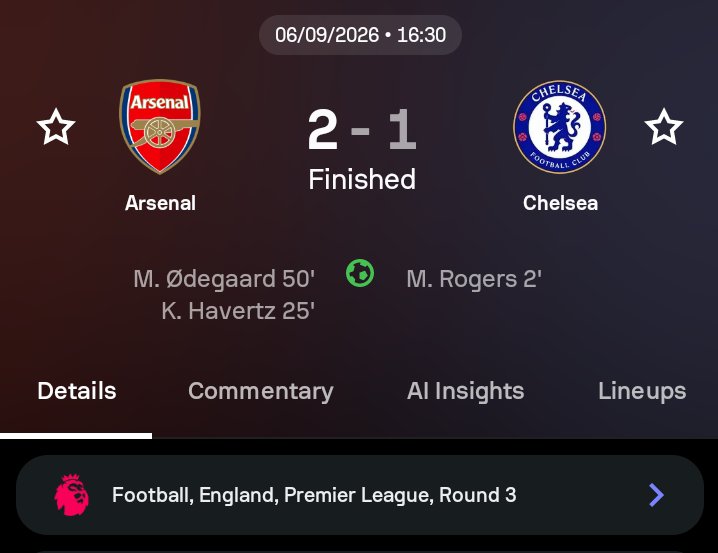 arsenalfezee's tweet photo. @CFC_Jane This is the result that came out of the day Arsenal 'did mess''. 
Now imagine Arsenal not being messy against Chelsea. https://t.co/kJudeKru4j