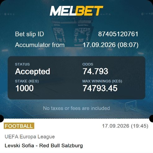 TGang254's tweet photo. 72 odds on Melbet 
Game Code = D4QCZ
Link:🔗 https://t.co/jd3cHJRJeE
200% Promo Code: BADNISS26 
Play Tax free https://t.co/Sw2qZO4trm
