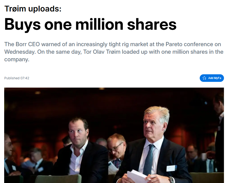 olaharaldmoen1's tweet photo. #driller $BORR Trøim buys 1M shares $3,4M https://t.co/cV2NgVkwb1