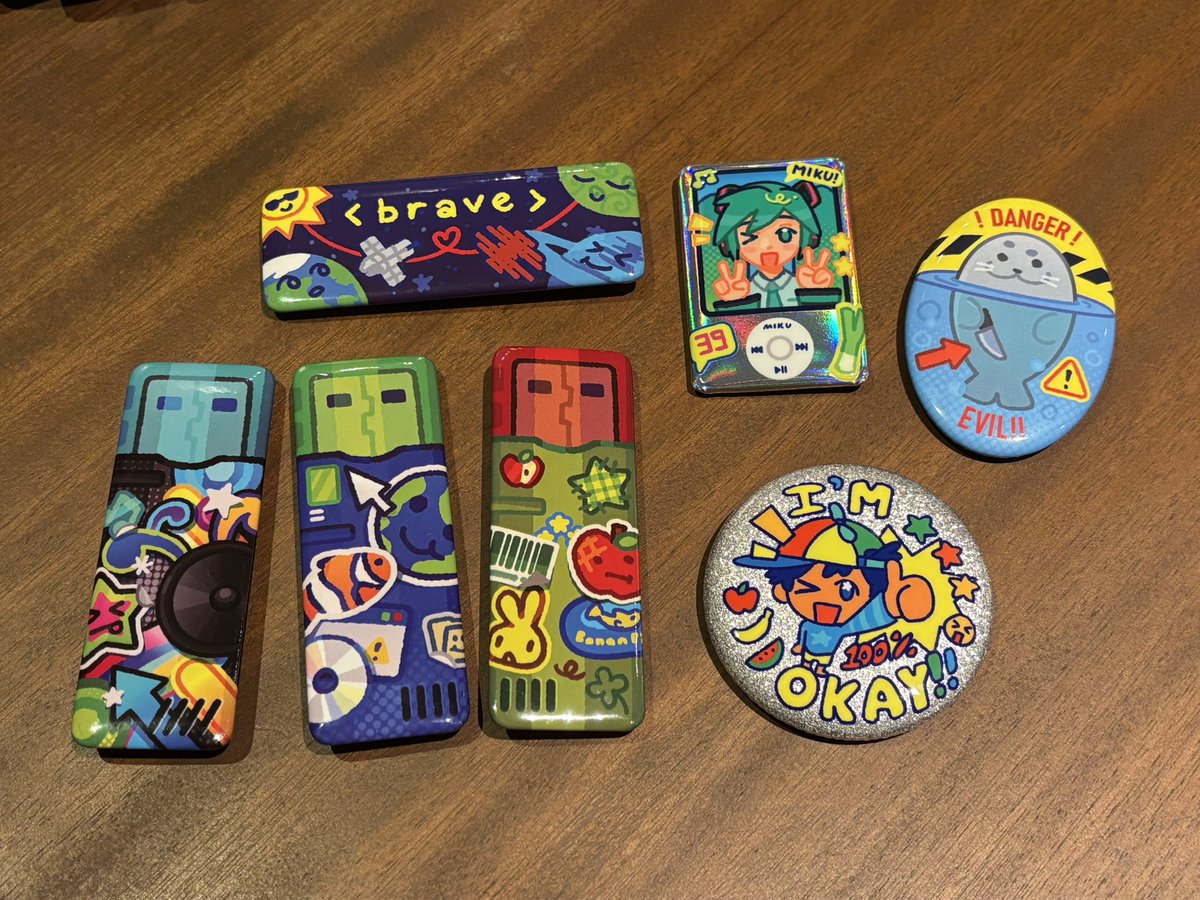 turqtle_'s tweet photo. forgor to post but my new pins have arrived 🦭🦭🦭🦭🦭🦭🦭yay https://t.co/kQ7s64fI3I