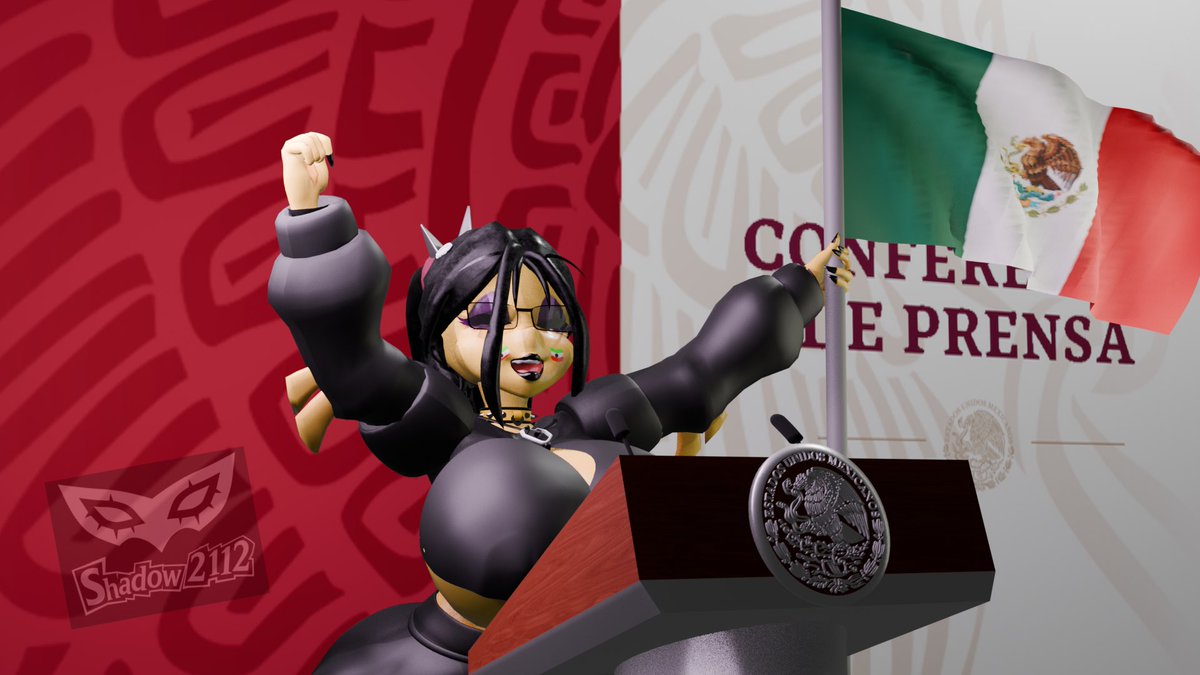 Shadow21127's tweet photo. VIVA JOSÉ JOS- nah mentira xD VIVA MEXICOOOOOO🗣️❤️‍🔥❤️‍🔥🇲🇽🇲🇽🇲🇽

#Blender #sfw #VivaMéxico #Grito #Chiku #Mexico #FNC #fnia https://t.co/w49NZUsSYh