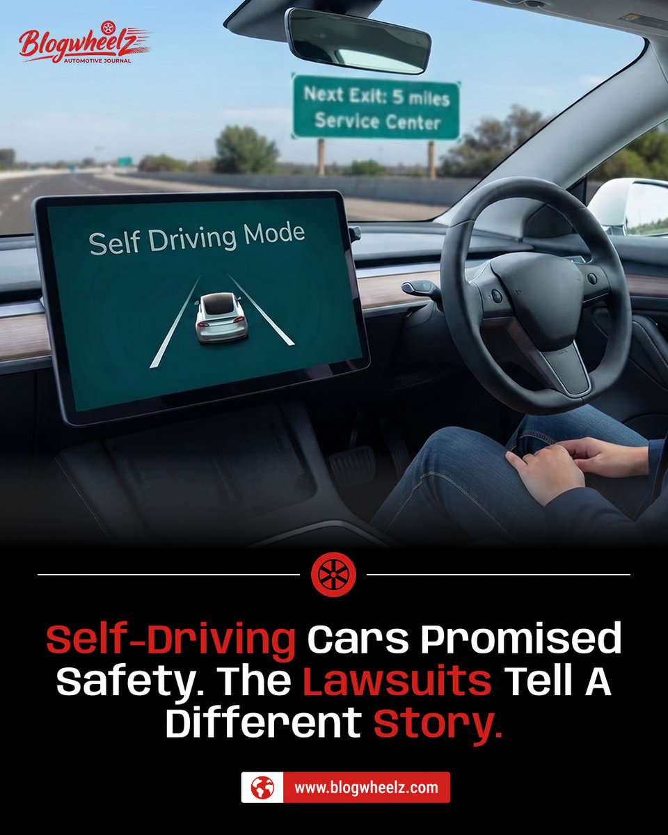 FredricFailor's tweet photo. Self-driving sounds futuristic—but is it actually safe? Major lawsuits are putting autonomous driving tech under the microscope. Swipe to learn what’s really going https://t.co/jyU5ApmWPD