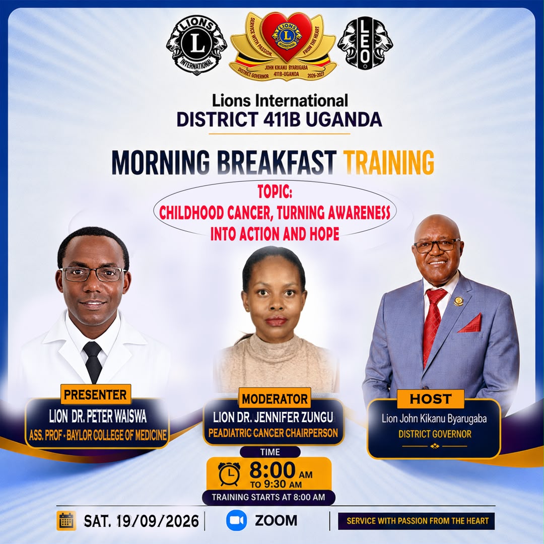 AlexMagezi1's tweet photo. Lions of Uganda 411B is inviting you to a scheduled Zoom meeting.

Topic: Lions District 411B: GLT Virtual Training Series
Time: Sep 19, 2026 08:00 AM Nairobi
        Every week on Sat, until Jun 26, 2027, 49 occurrence(s)

Join Zoom Meeting
https://t.co/29I6wG1ohV https://t.co/Ek7aq2g0wC