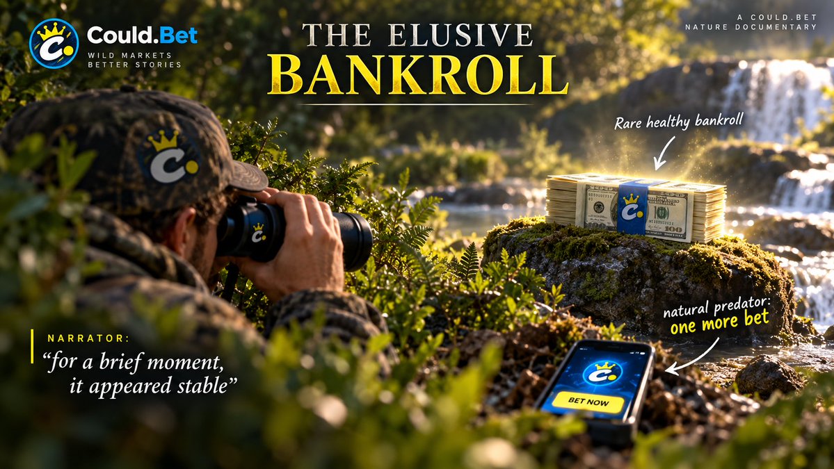coulddotbet's tweet photo. rare footage of the bankroll before “one more” https://t.co/MdC9BVqoen